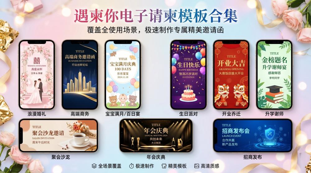 年会请柬不用愁！行政人手必备的高颜值制作工具推荐